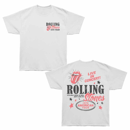 Rolling Stones Oversized T-Shirt - 1975 American Tour F&B