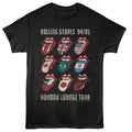 Black Rolling Stones t-shirt featuring a Voodoo Tongues design