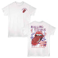 White Rolling Stones t-shirt featuring a Voodoo Lounge 94 design