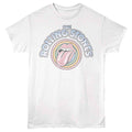 White Rolling Stones t-shirt featuring a Rolling Stones Circles design