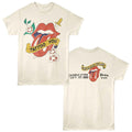 Natural Rolling Stones t-shirt featuring a Tattoo You design