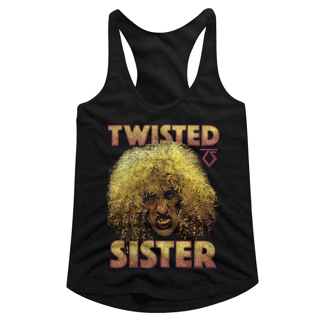 Twisted Sister Ladies Racerback - Dee Snider