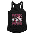 Twisted Sister Ladies Racerback - Pretty in Pink