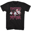 Black Twisted Sister t-shirt featuring a Pretty in Pink design