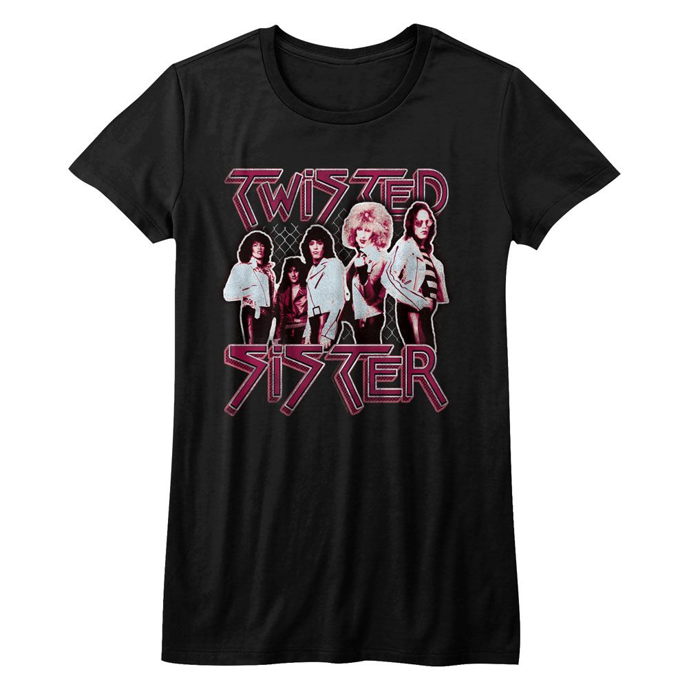 Twisted Sister Ladies T-Shirt - Pretty in Pink