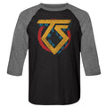 Twisted Sister 3/4 Raglan - Vintage Logo