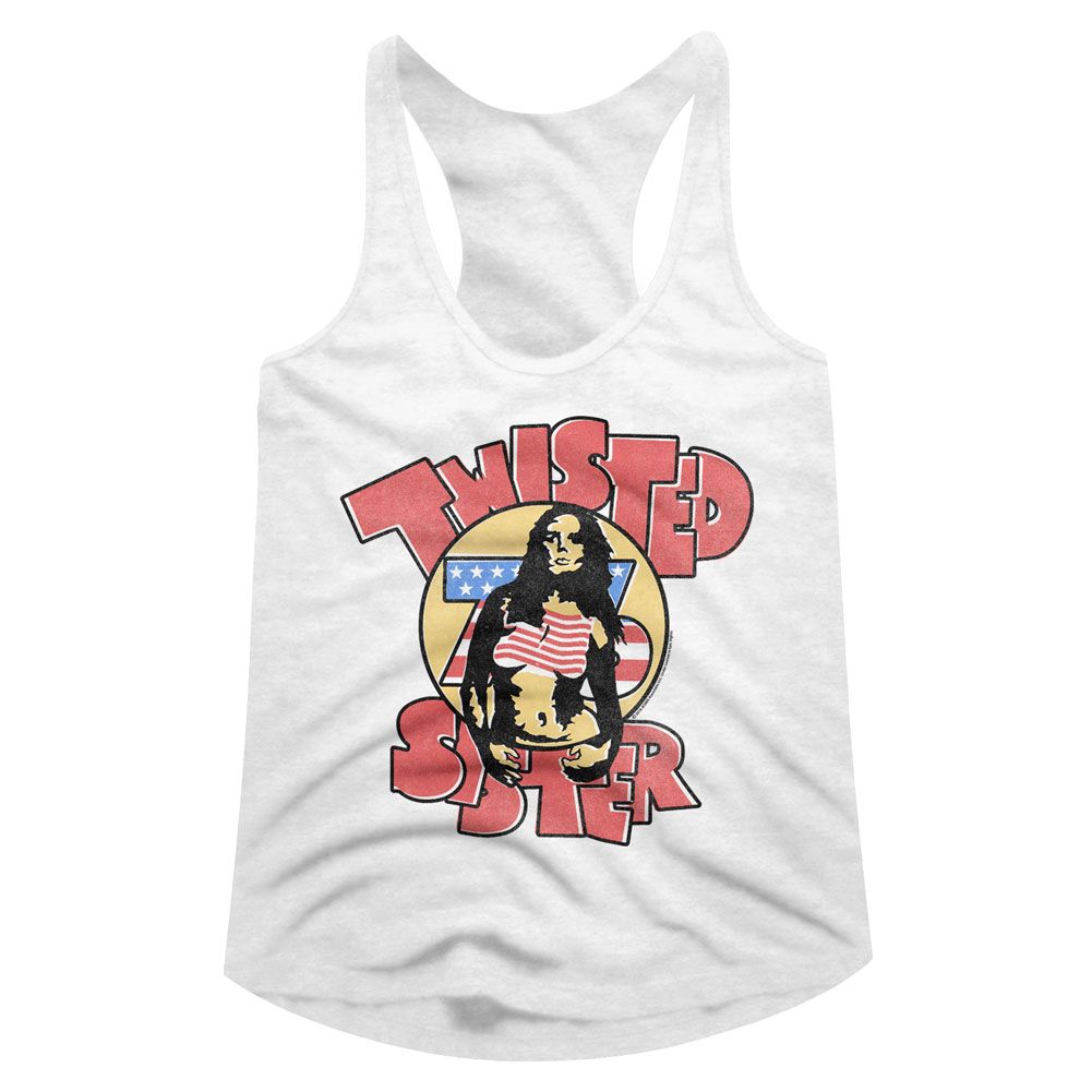 Twisted Sister Ladies Racerback - Twisted 76