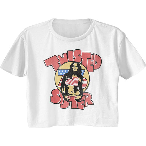 Twisted Sister Ladies Crop Top - Twisted 76