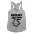 Twisted Sister Ladies Racerback - Can't Stop Rock 'n' Roll