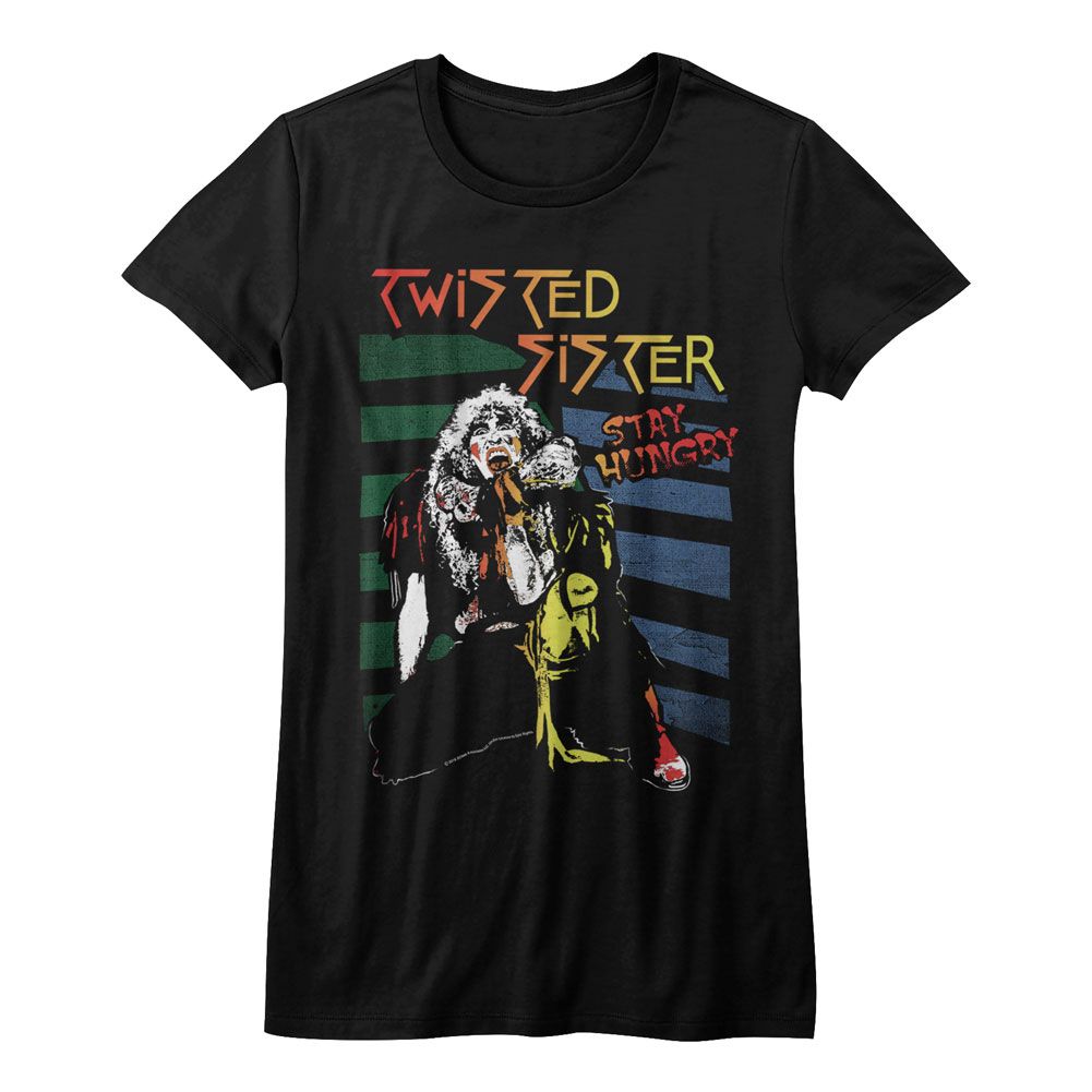 Twisted Sister Ladies T-Shirt - Stay Hungry