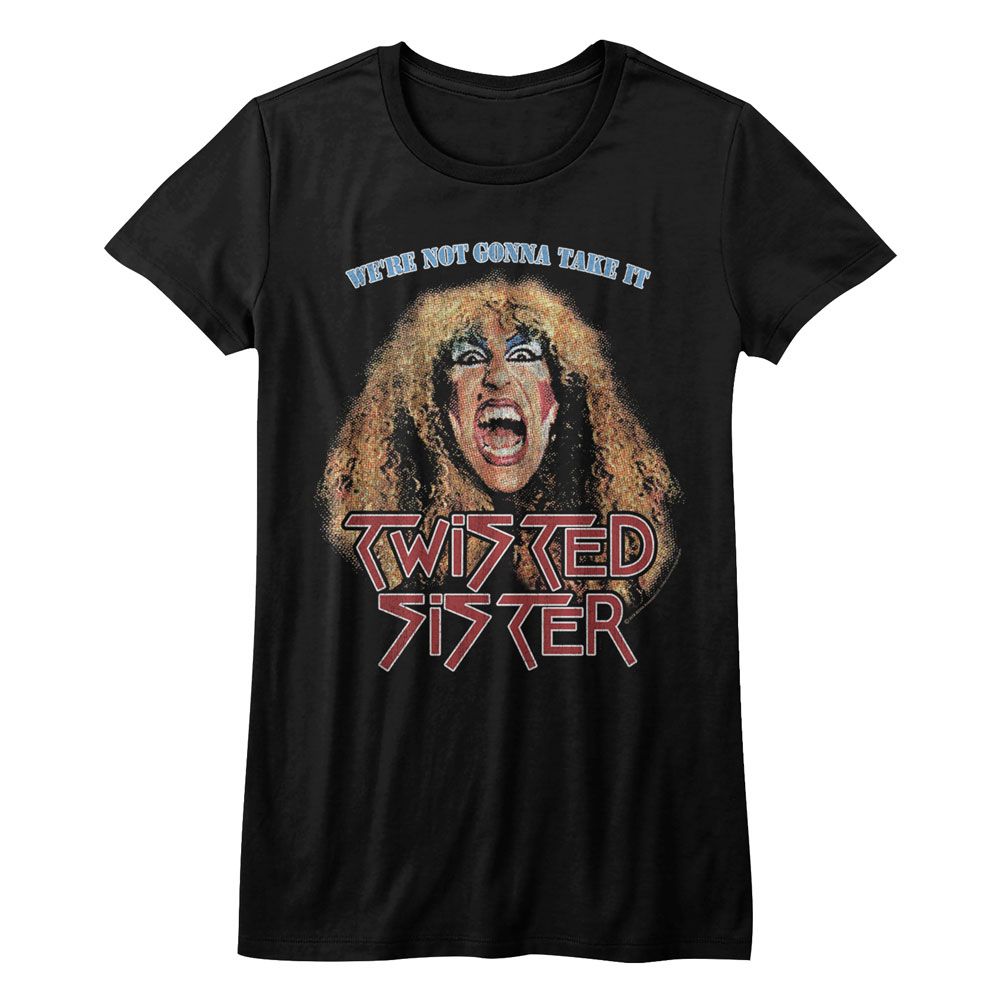 Twisted Sister Ladies T-Shirt - Not Gonna Take It