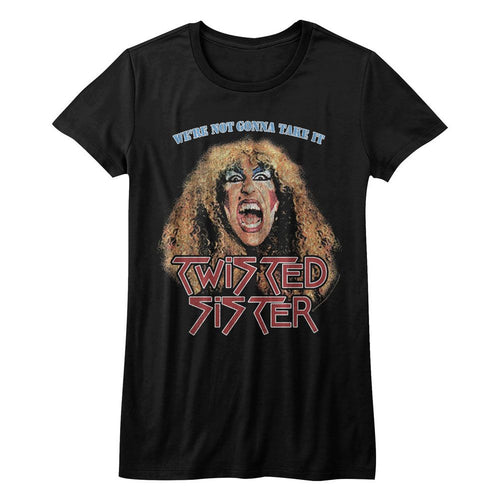 Twisted Sister Ladies T-Shirt - Not Gonna Take It