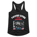 Twisted Sister Ladies Racerback - Stay Hungry Album
