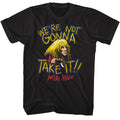 Black Twisted Sister t-shirt featuring a Not Gonna Take It 1984 design