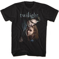 Black Twilight t-shirt featuring an Ed and Bella design