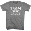 Graphite Heather Twilight t-shirt featuring a Team Jacob Graphite Heather design