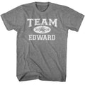 Graphite Heather Twilight t-shirt featuring a Team Edward Graphite Heather design