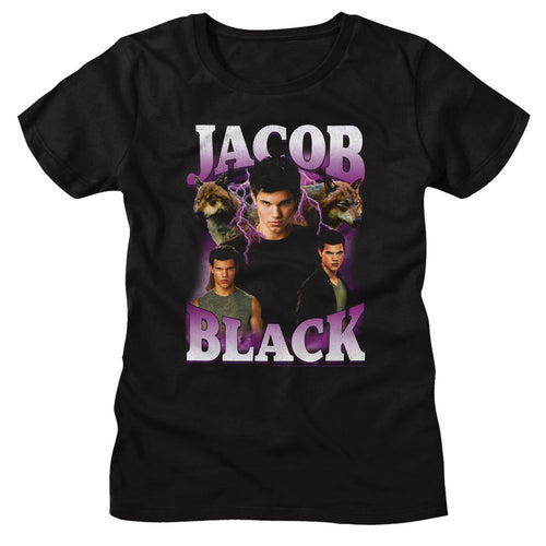 Twilight Ladies T-Shirt - Jacob Black Lightning