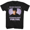 Black Twilight t-shirt featuring a Jacob Fight for you Heart design