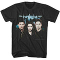 Smoke Gray Twilight t-shirt featuring a Trio with Background design