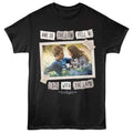 Black Twilight t-shirt featuring a Lion Lamb Scrapbook design
