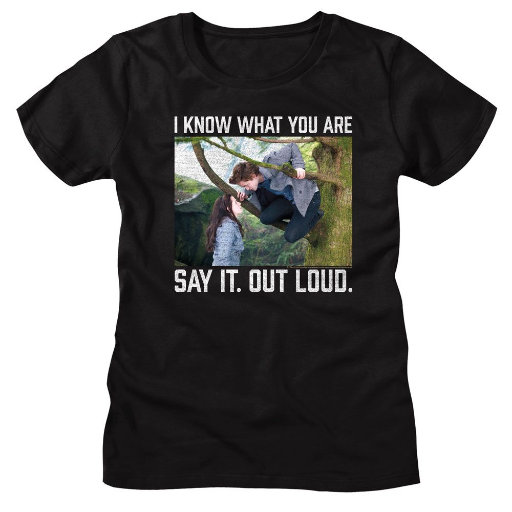 Twilight Ladies T-Shirt - Say It Out Loud