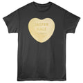 Smoke Gray Twilight t-shirt featuring a Jasper Candy Heart design