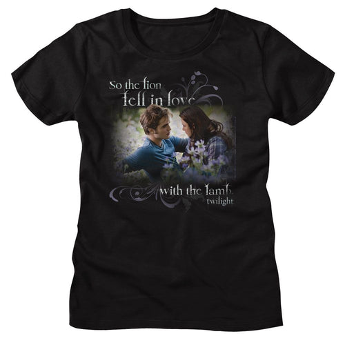 Twilight Ladies T-Shirt - Lion in Love with the Lamb