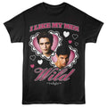 Black Twilight t-shirt featuring an I Like my Men Wild design