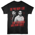 Black Twilight t-shirt featuring a Fictional and from Forks design