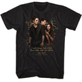 Black Twilight t-shirt featuring a New Moon Poster design