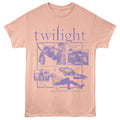 Peach Twilight t-shirt featuring a Scenes design
