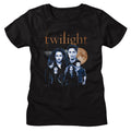 Twilight Ladies T-Shirt - Cullen Family with Moon