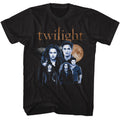 Black Twilight t-shirt featuring a Cullen Family with Moon design