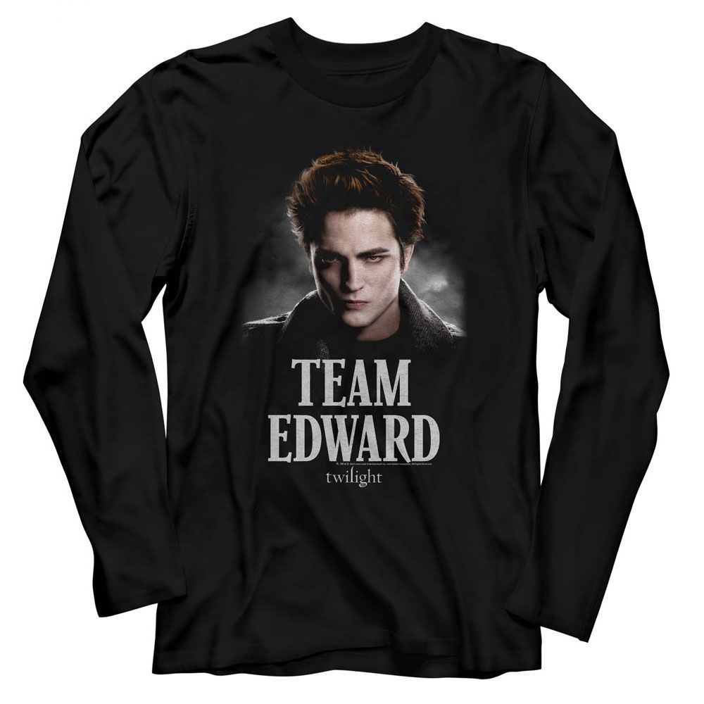 Twilight Long Sleeve T-Shirt - Team Edward Black
