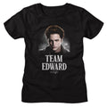 Twilight Ladies T-Shirt - Team Edward Black