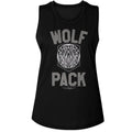 Twilight Ladies Muscle Tank - Wolf Pack