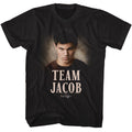 Black Twilight t-shirt featuring a Team Jacob Black design