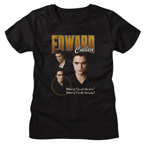 Twilight Ladies T-Shirt - Edward 3 Character Pose