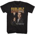 Black Twilight t-shirt featuring a Carlisle Bella Needs you Quote design