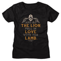 Twilight Ladies T-Shirt - Lion Lamb Quote
