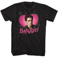 Black Twilight t-shirt featuring a Babygirl design