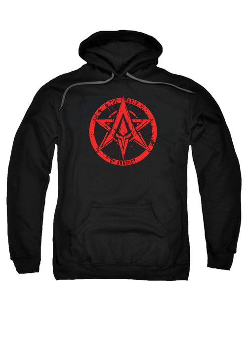 Black The Axis of Anarchy Logo Hoodie