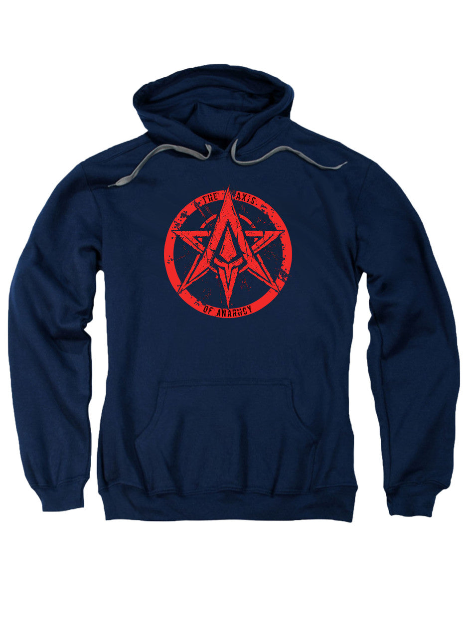 Navy The Axis of Anarchy Logo Hoodie