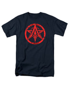 Navy The Axis of Anarchy Logo T-Shirt