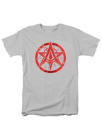 White The Axis of Anarchy Logo T-Shirt