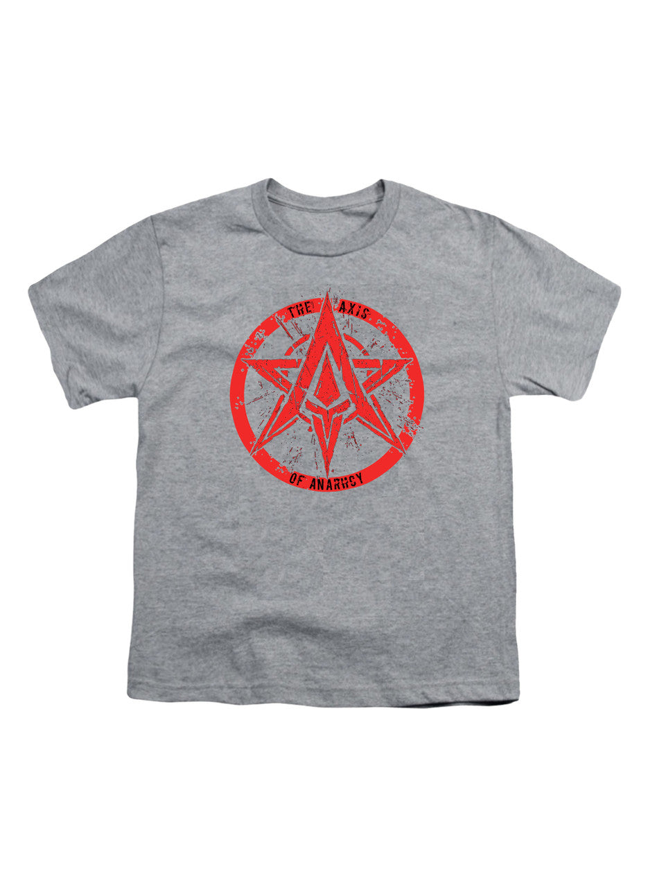 Gray The Axis of Anarchy Logo Youth/Toddler T-Shirt