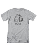 Gray The Dude T-Shirt