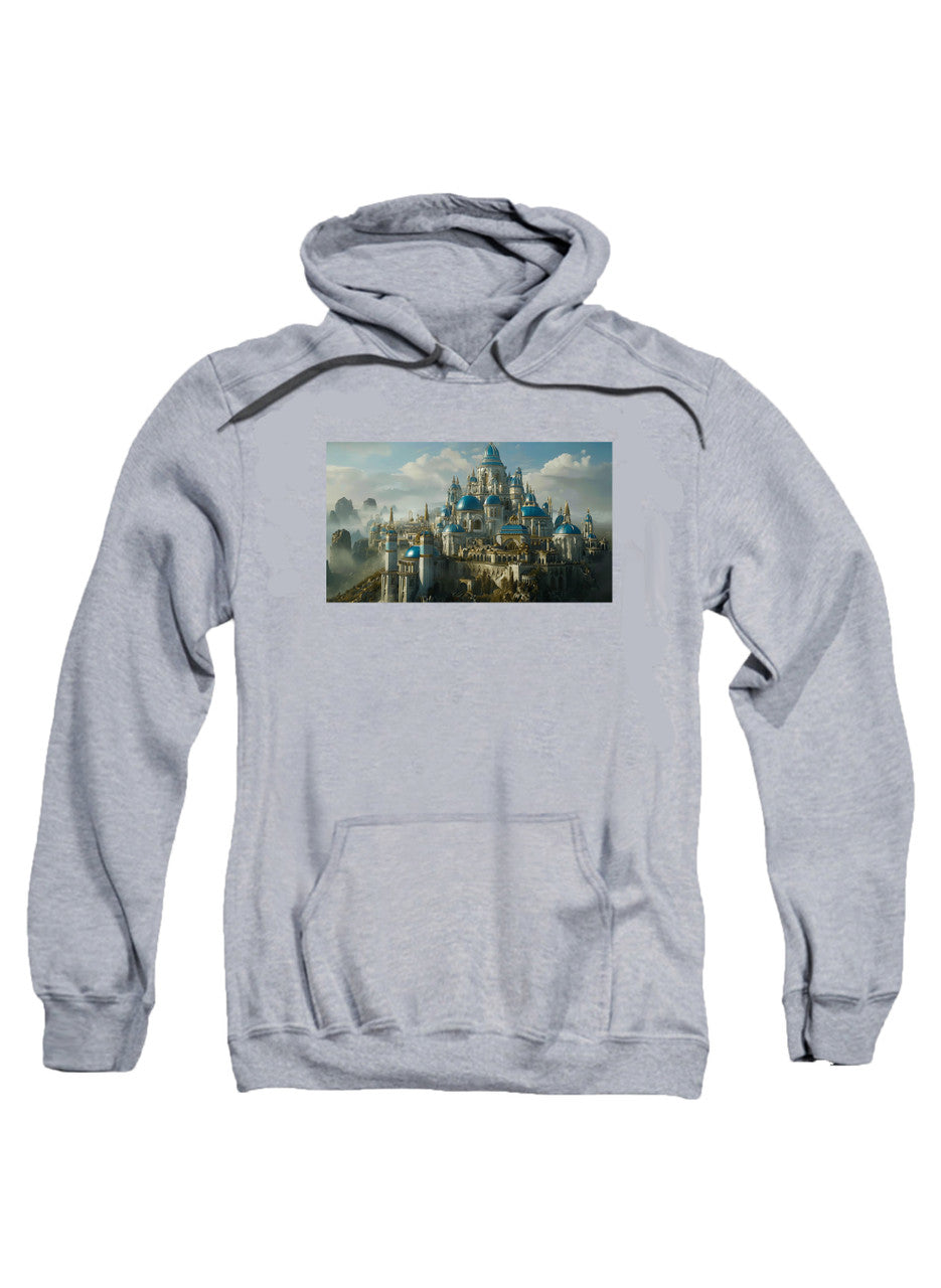 Gray The Free City Hoodie