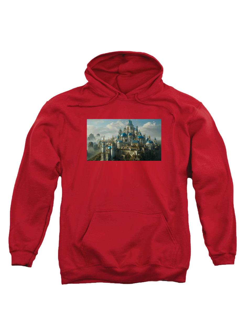 Red The Free City Hoodie